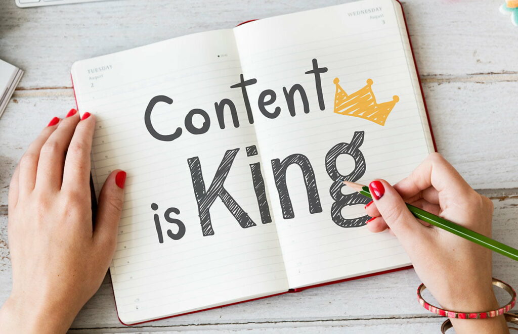 Lo que debes saber antes de crear una web corporativa: el contenido es el rey